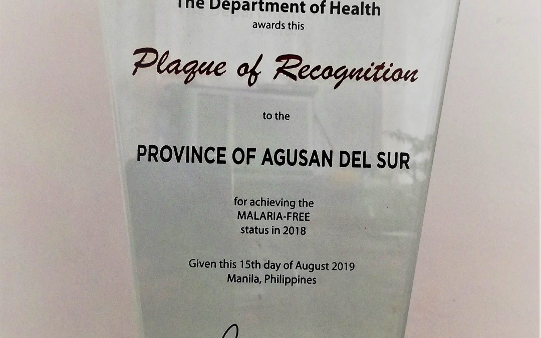 DOH Declares Agusan del Sur Malaria-Free