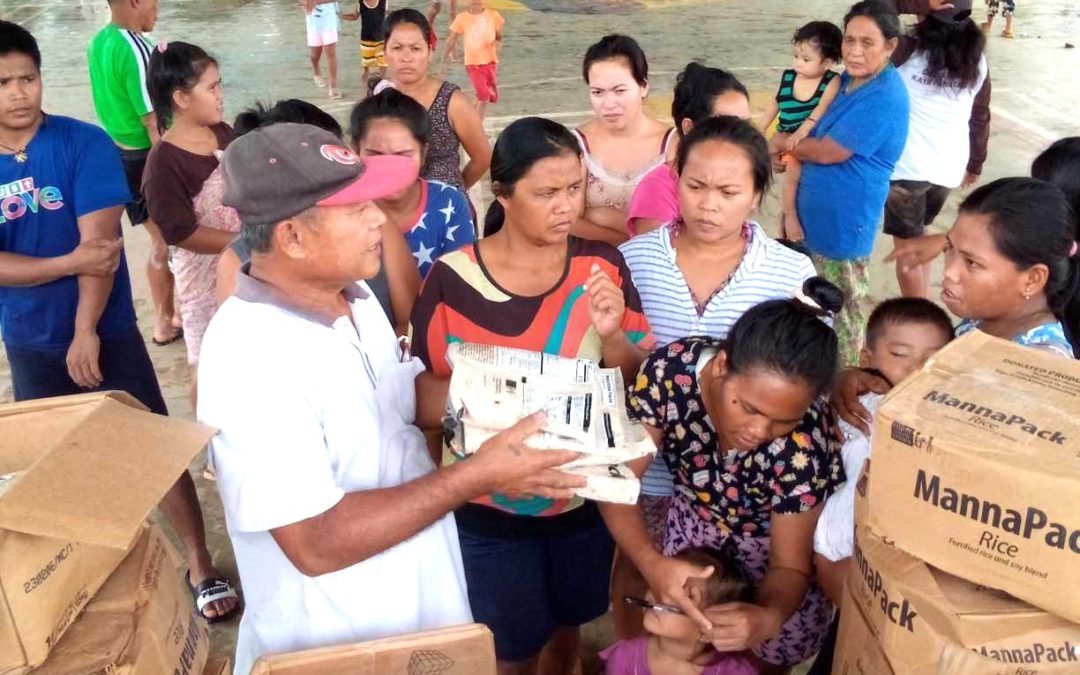 MANNA PACK RICE AS PRE-POSITIONED GOODS